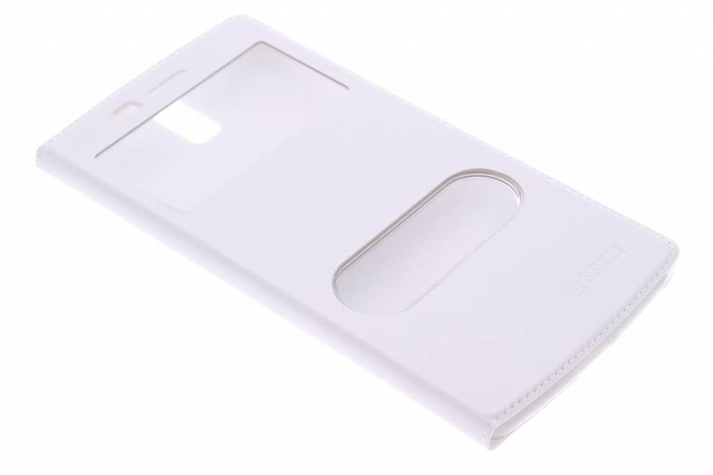 Image of Witte luxe slim booktype hoes voor de OnePlus One