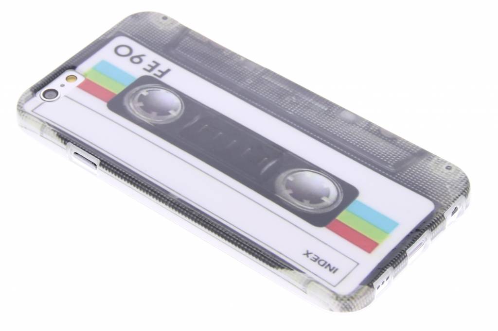 Image of Cassettebandje design TPU siliconen hoesje voor de iPhone 6 / 6s