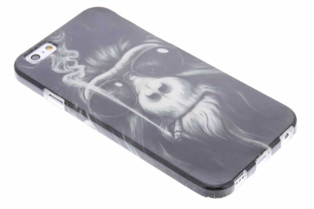 Image of Smoking monkey design TPU siliconen hoesje voor de iPhone 6 / 6s