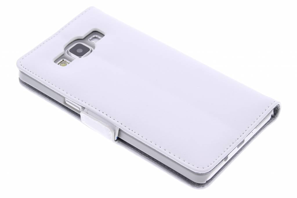 Image of Witte luxe booktype hoes voor de Samsung Galaxy A5