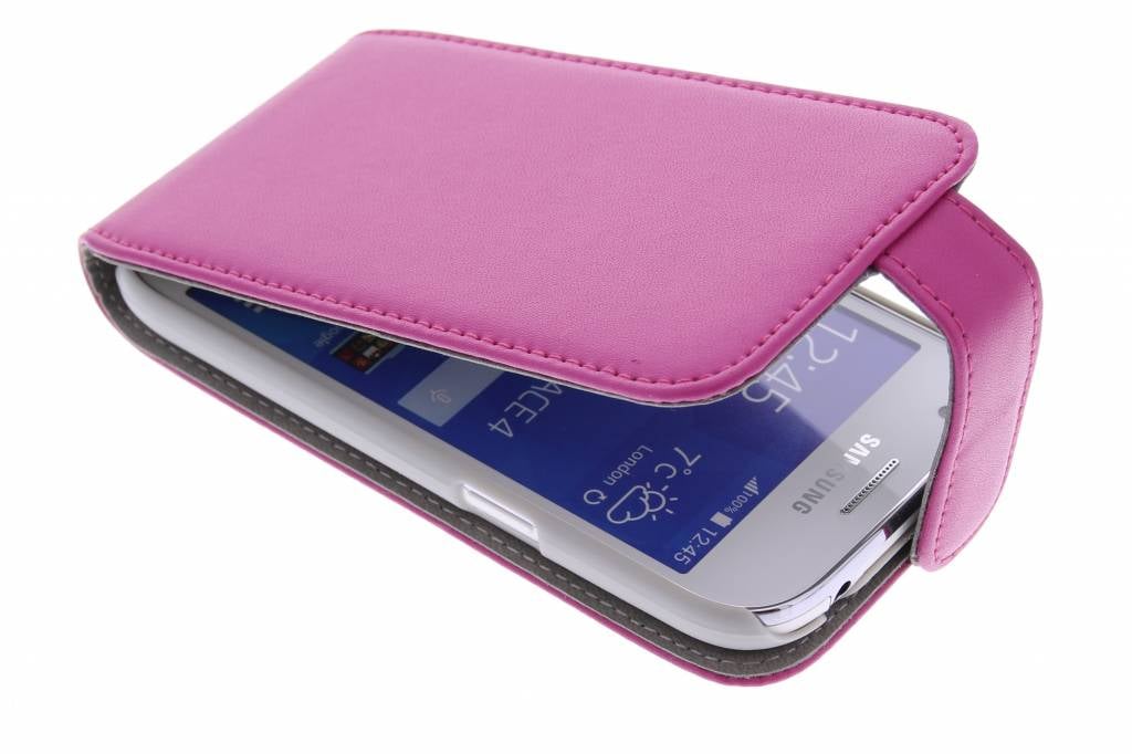 Image of Fuchsia stijlvolle flipcase voor de Samsung Galaxy Ace 4