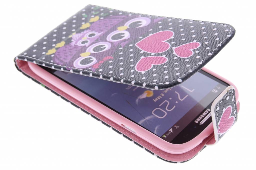 Image of Uiltjes design TPU flipcase voor de Samsung Galaxy S3 / Neo