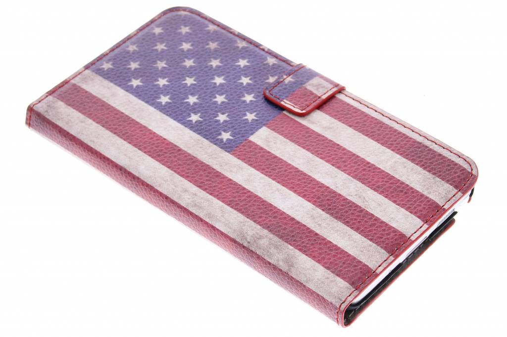 Image of Vintage Amerikaanse vlag booktype hoes voor de Samsung Galaxy Note 3