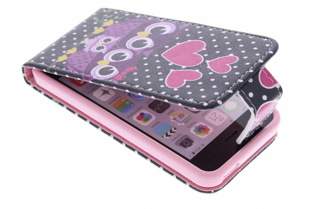 Image of Uiltjes design TPU flipcase voor de iPhone 5c