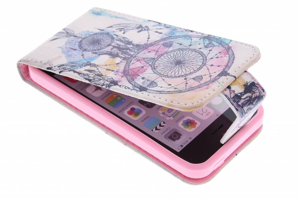 Image of Dromenvanger design TPU flipcase voor de iPhone 5c