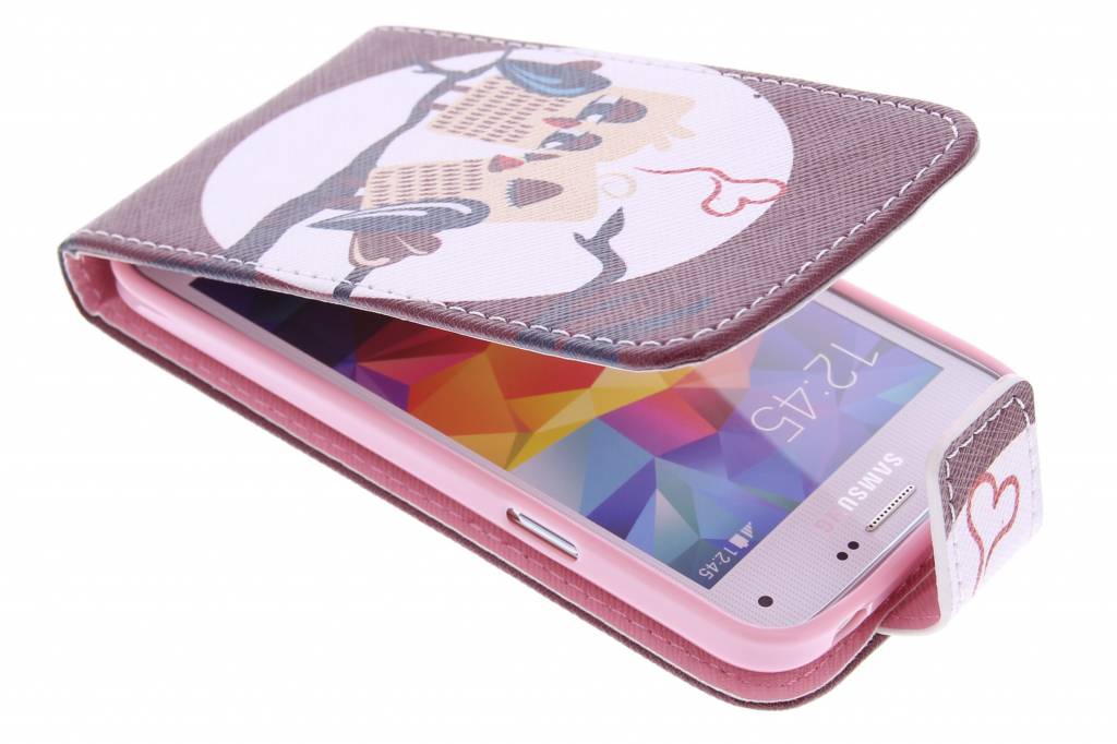 Image of Uiltjes design TPU flipcase voor de Samsung Galaxy S5 Mini