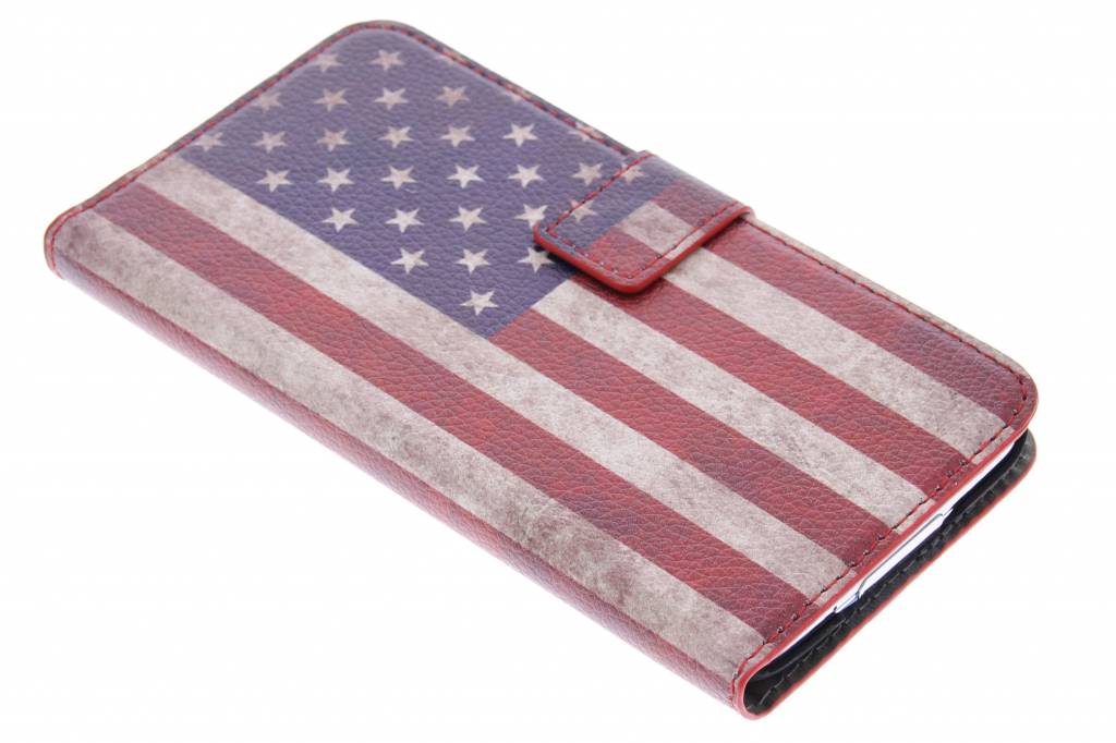 Image of Vintage Amerikaanse vlag booktype hoes voor de Samsung Galaxy S5 (Plus) / Neo