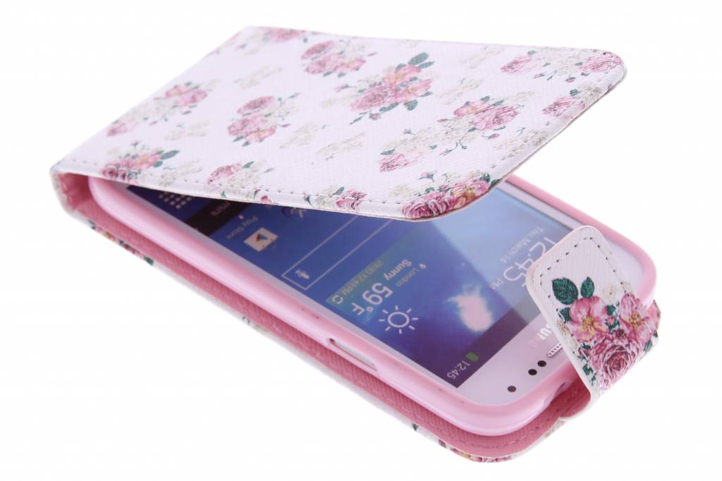 Image of Roosjes design TPU flipcase voor de Samsung Galaxy S4 Mini