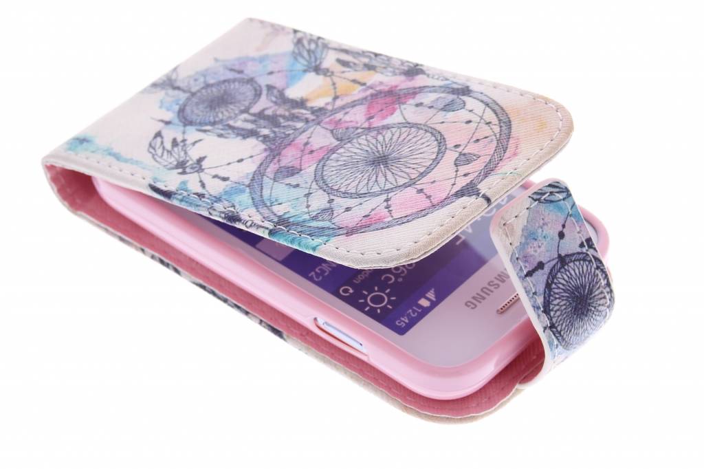 Image of Dromenvanger design TPU flipcase voor de Samsung Galaxy Young 2