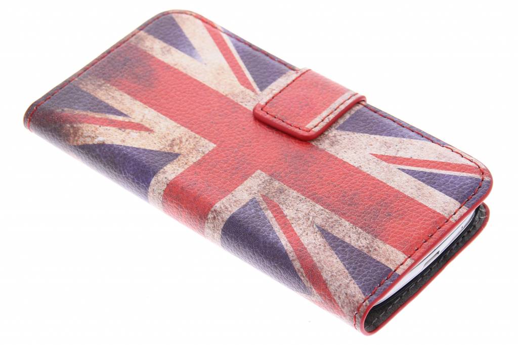 Image of Vintage Britse vlag booktype hoes voor de Samsung Galaxy S4 Mini