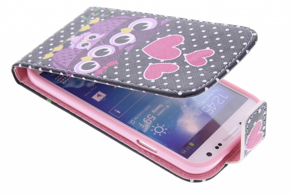 Image of Uiltjes design TPU flipcase voor de Samsung Galaxy S4