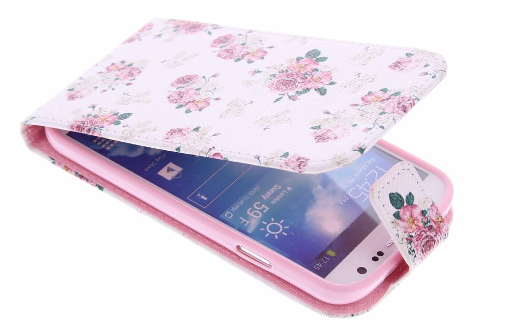 Image of Roosjes design TPU flipcase voor de Samsung Galaxy S4