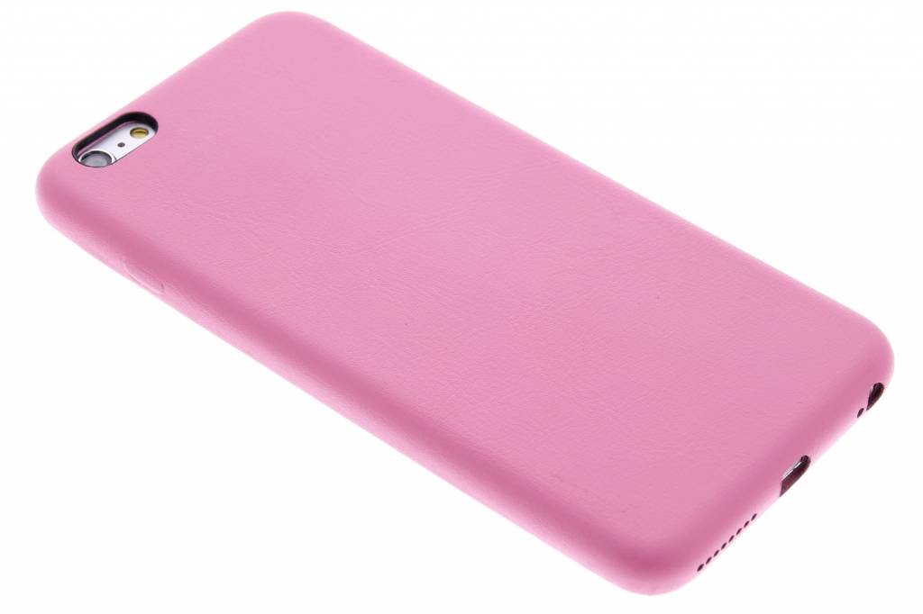 Image of Roze lederen hardcase voor de iPhone 6(s) Plus