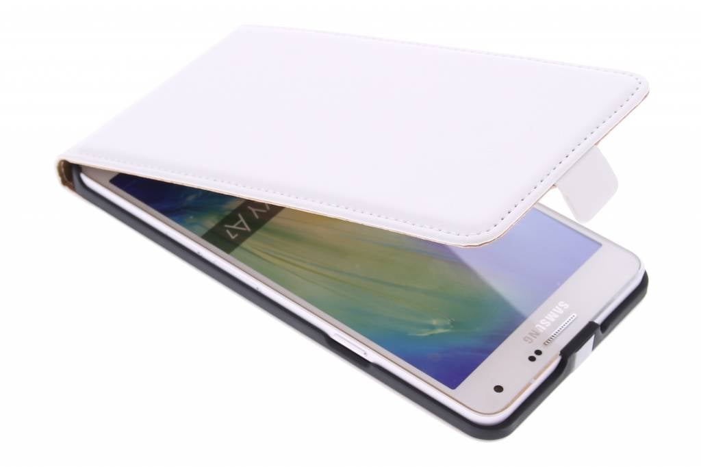 Image of Witte luxe flipcase voor de Samsung Galaxy A7