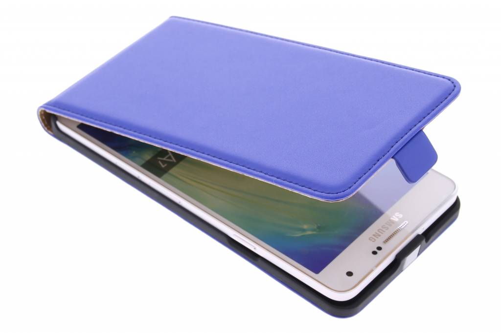 Image of Blauwe luxe flipcase voor de Samsung Galaxy A7