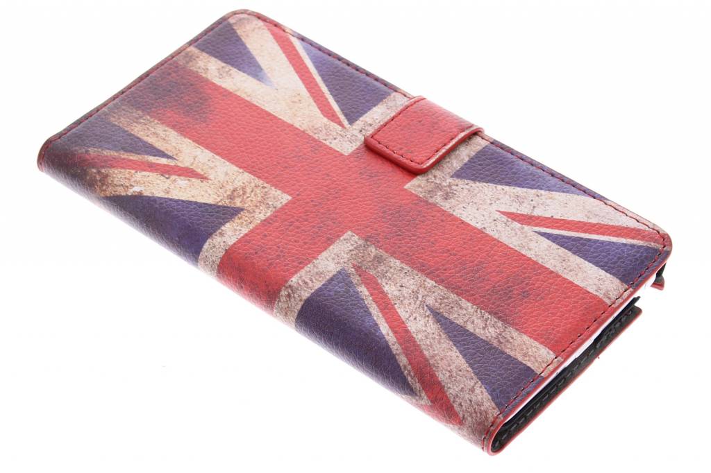 Image of Vintage Britse vlag booktype hoes voor de Samsung Galaxy Note 4