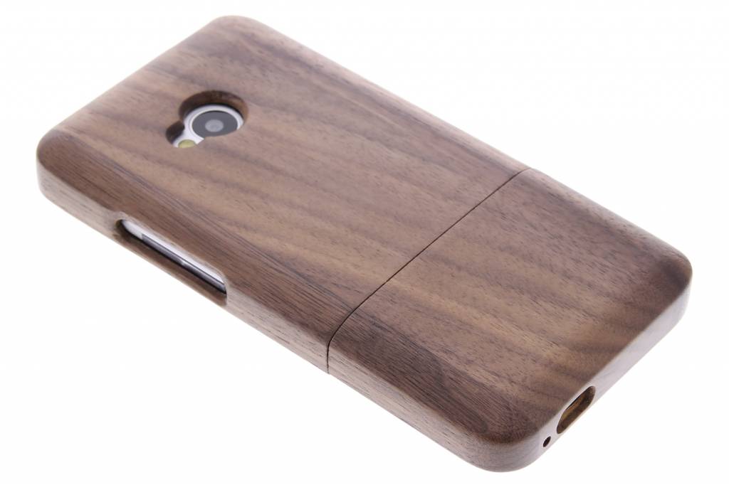 Image of Echt houten hardcase hoesje voor de HTC One