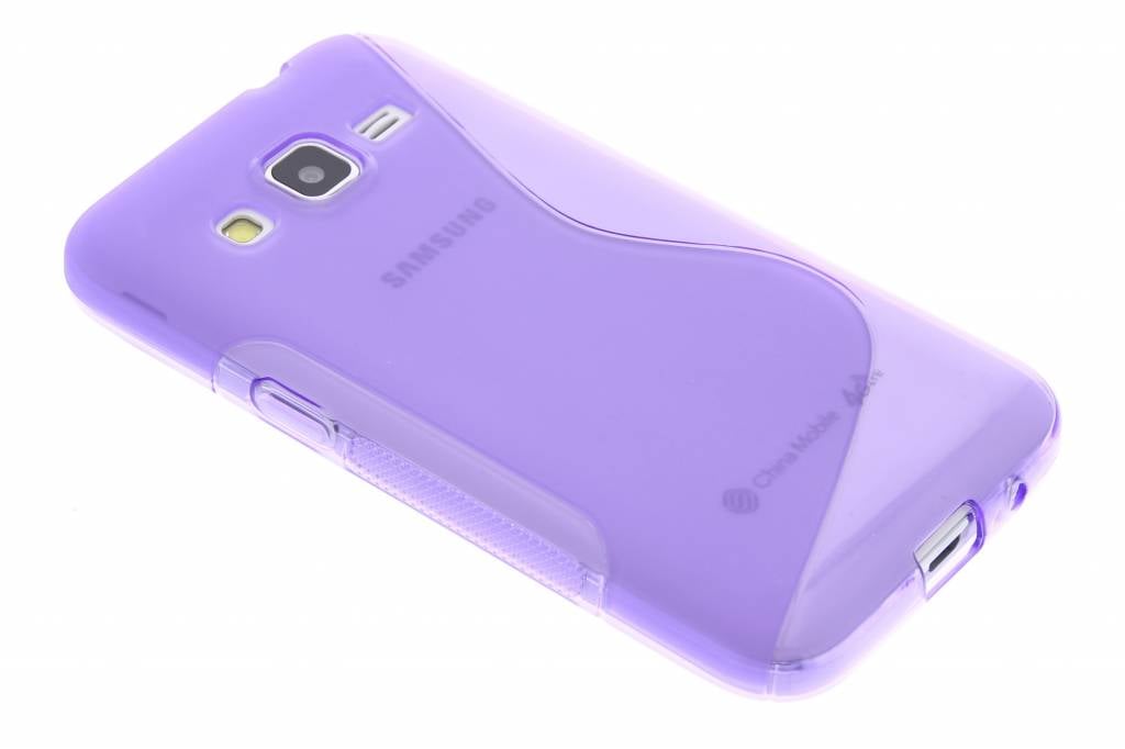 Image of Paars S-line TPU hoesje voor de Samsung Galaxy Core Prime