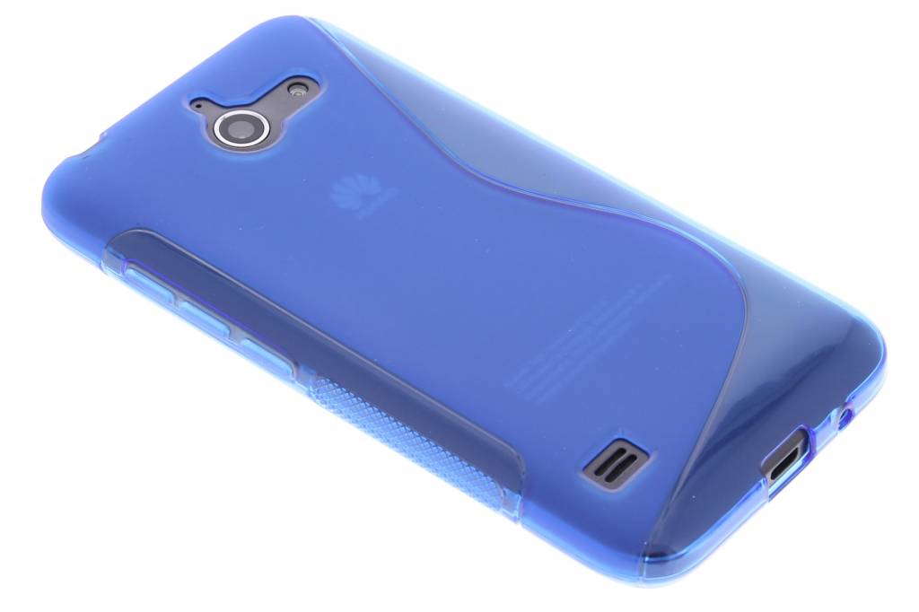 Image of Blauw S-line TPU hoesje voor de Huawei Ascend Y550