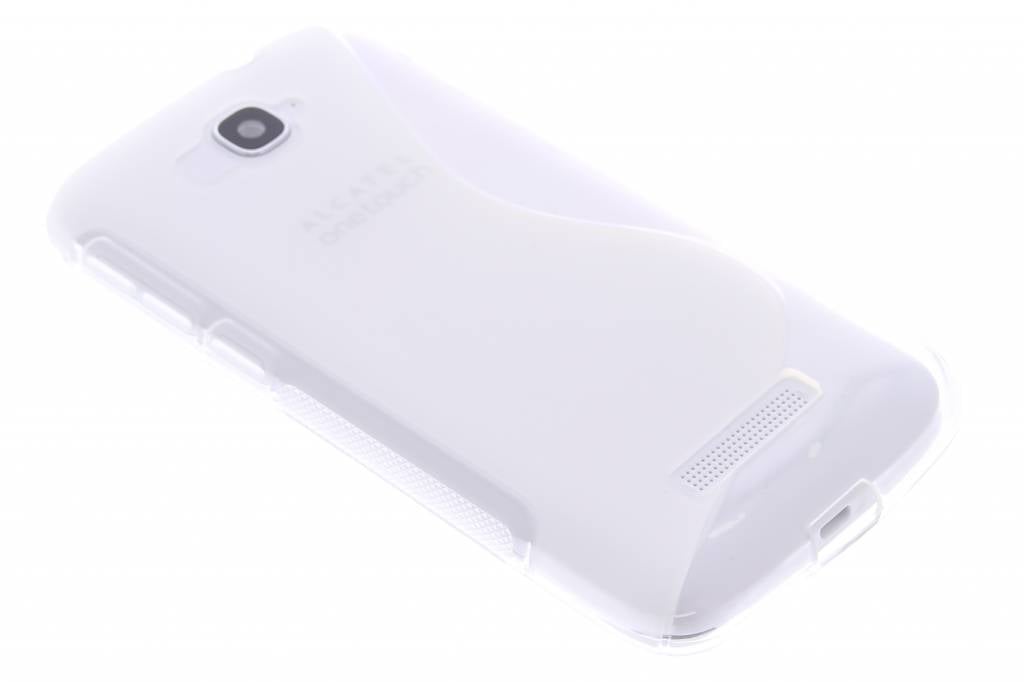 Image of Transparant S-line TPU hoesje voor de Alcatel One Touch Pop C7