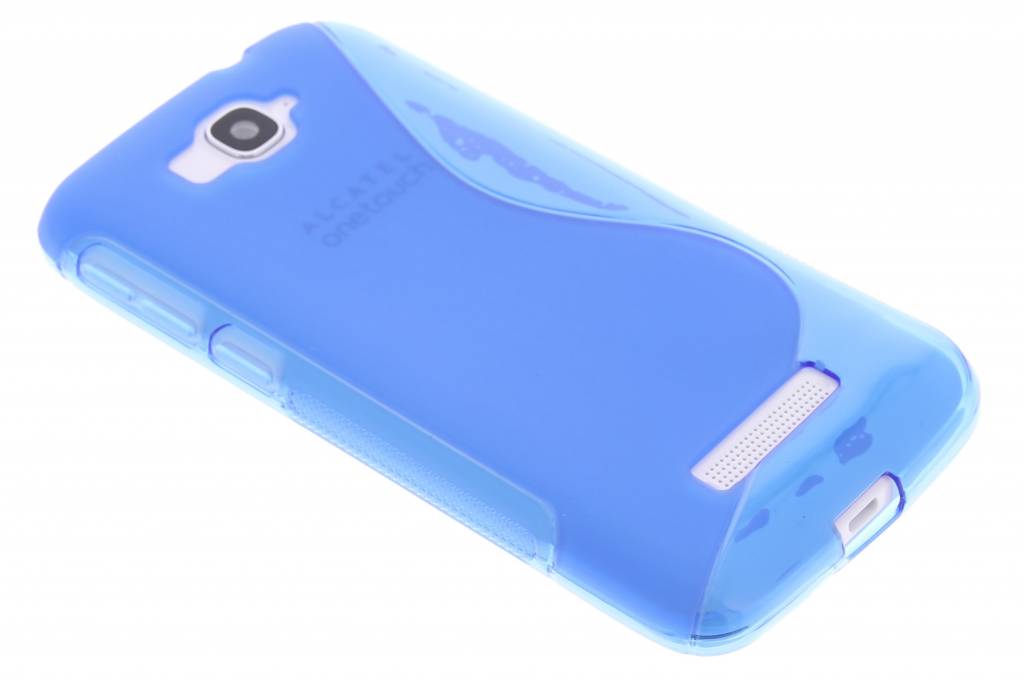Image of Blauw S-line TPU hoesje voor de Alcatel One Touch Pop C7