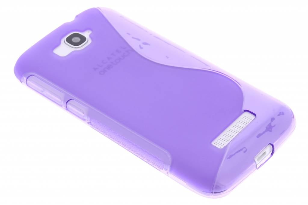 Image of Paars S-line TPU hoesje voor de Alcatel One Touch Pop C7