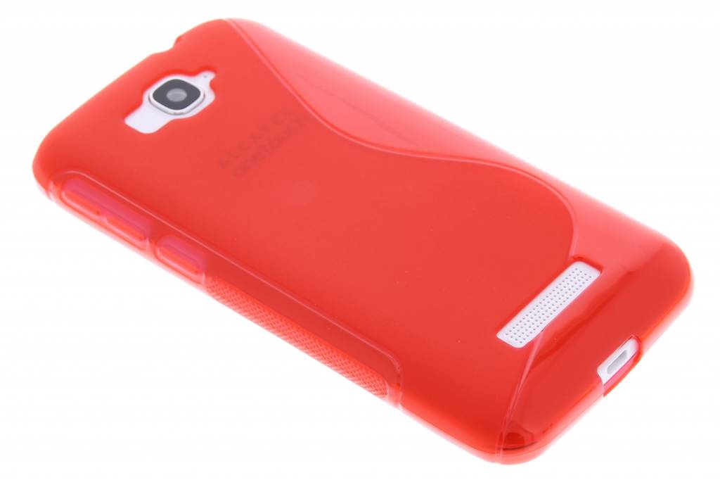 Image of Rood S-line TPU hoesje voor de Alcatel One Touch Pop C7