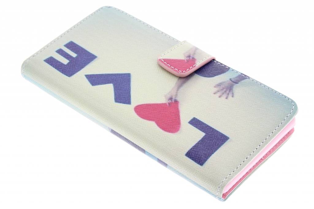 Image of Love design TPU booktype hoes voor de Sony Xperia Z3