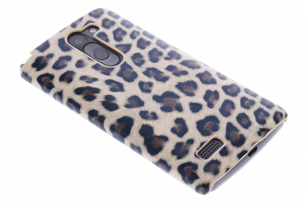 Image of Bruin luipaard design hardcase hoesje voor de LG L Bello / L80 Plus