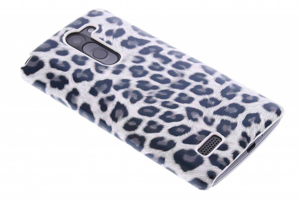 Image of Grijs luipaard design hardcase hoesje voor de LG L Bello / L80 Plus