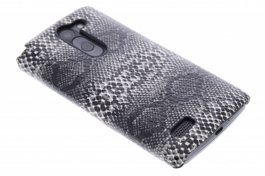 Image of Zwart slangen design hardcase hoesje voor de LG L Bello / L80 Plus