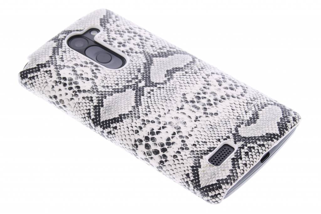 Image of Wit slangen design hardcase hoesje voor de LG L Bello / L80 Plus