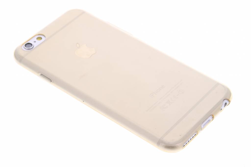 Image of Oranje ultra thin transparant TPU hoesje voor de iPhone 6 / 6s