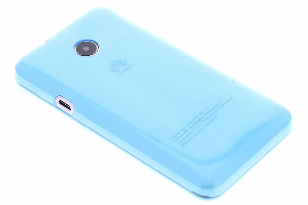 Image of Blauw ultra thin transparant TPU hoesje voor de Huawei Ascend Y330