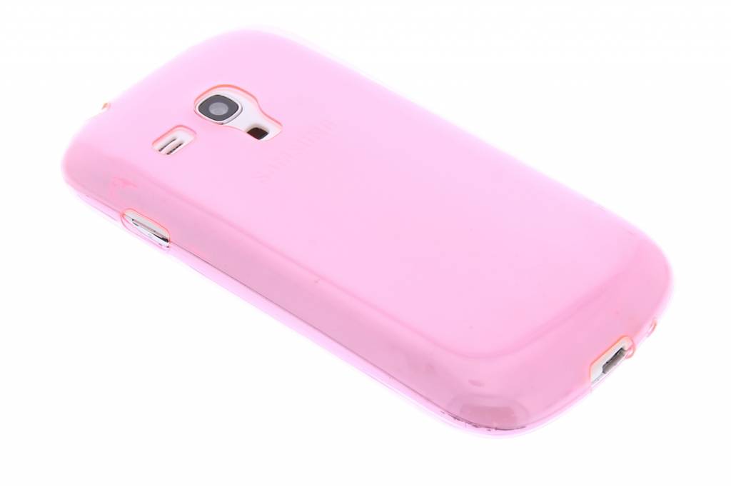 Image of Roze ultra thin transparant TPU hoesje voor de Samsung Galaxy S3 Mini