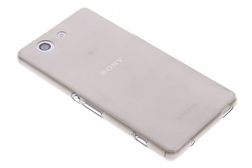 Image of Grijs ultra thin transparant TPU hoesje voor de Sony Xperia Z3 Compact