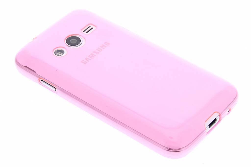 Image of Roze ultra thin transparant TPU hoesje voor de Samsung Galaxy Trend 2 (Lite)