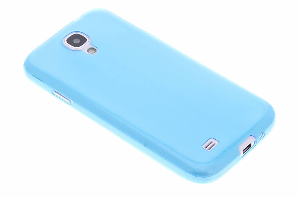 Image of Blauw ultra thin transparant TPU hoesje voor de Samsung Galaxy S4