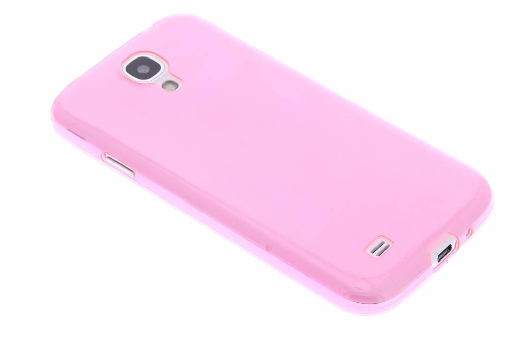 Image of Roze ultra thin transparant TPU hoesje voor de Samsung Galaxy S4