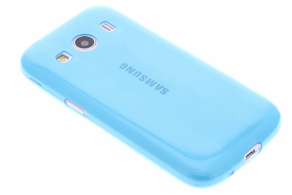 Image of Blauw ultra thin transparant TPU hoesje voor de Samsung Galaxy Ace 4