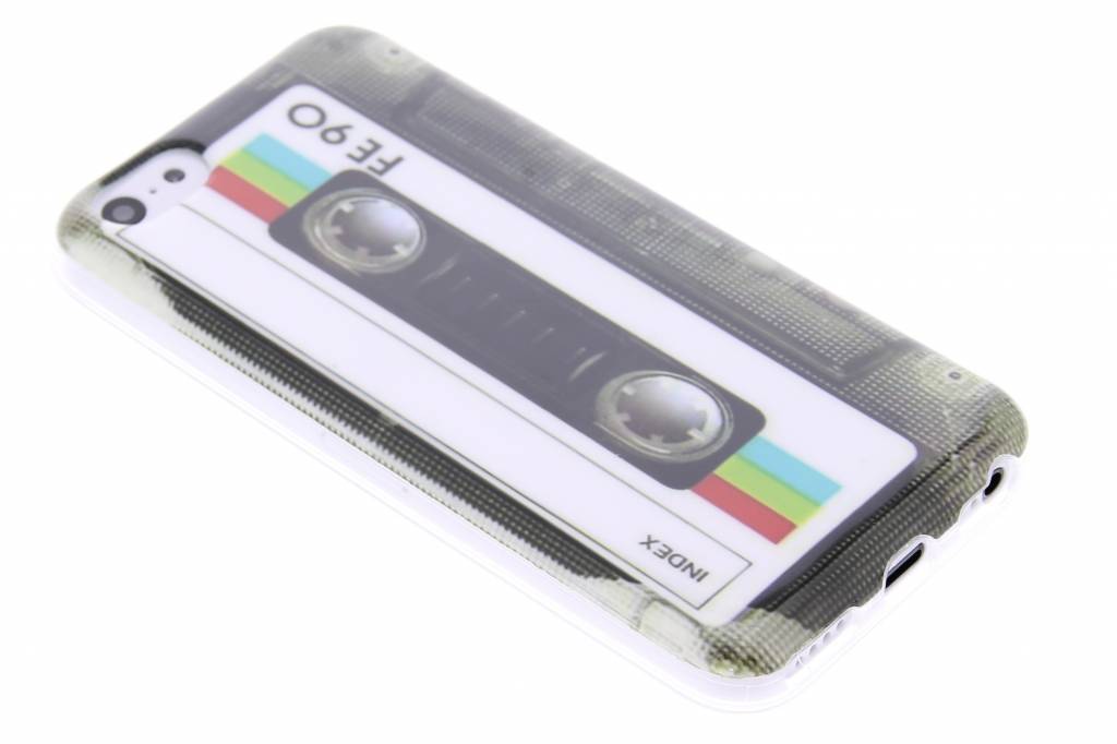 Image of Cassettebandje design TPU hoesje voor de iPhone 5C