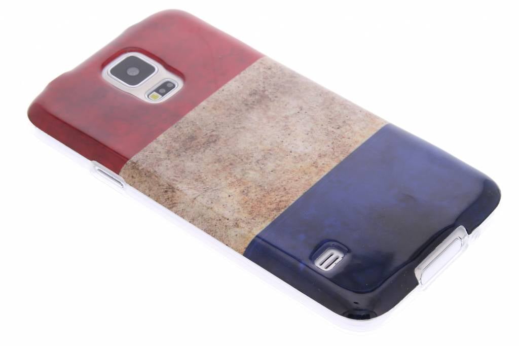 Image of Nederlandse vlag design TPU siliconen hoesje voor de Samsung Galaxy S5 (Plus) / Neo