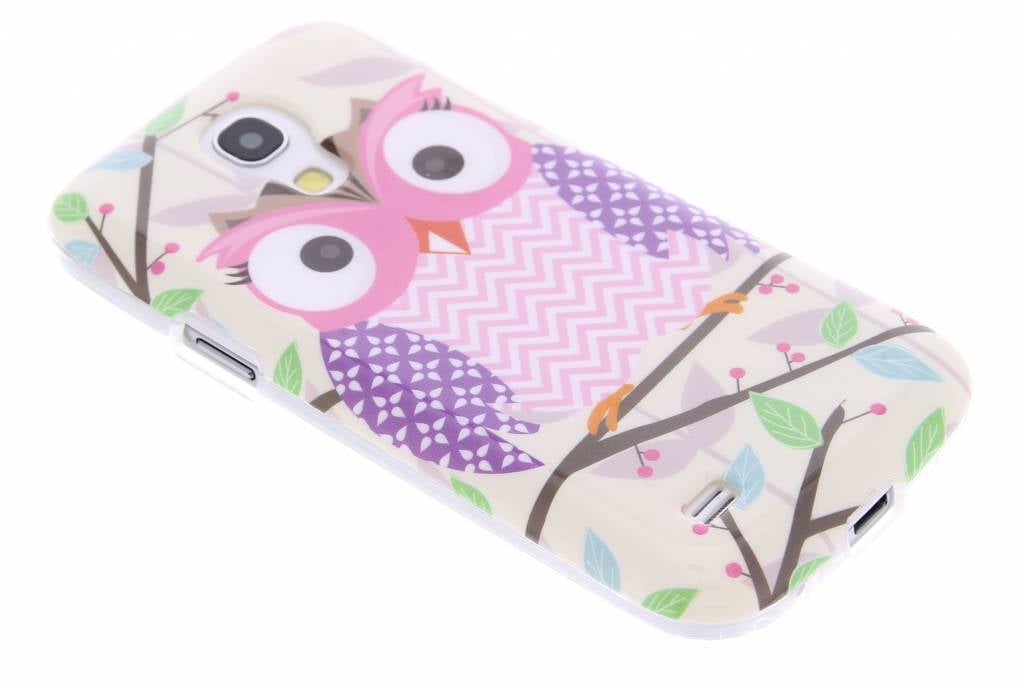 Image of Uil design TPU hoesje voor de Samsung Galaxy S4