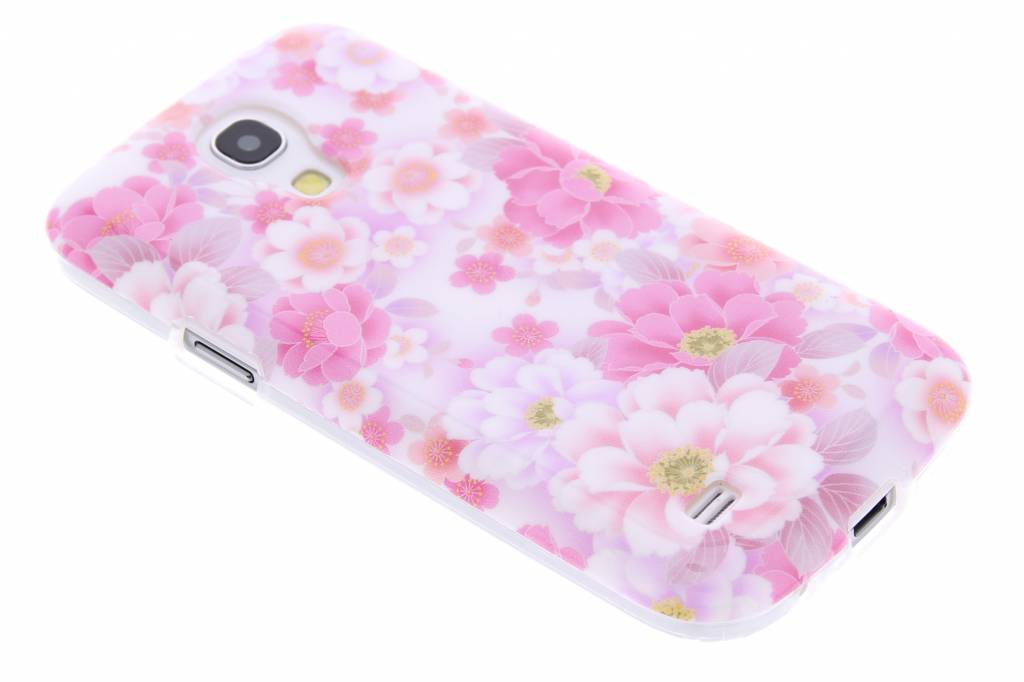 Image of Bloemen design TPU hoesje voor de Samsung Galaxy S4