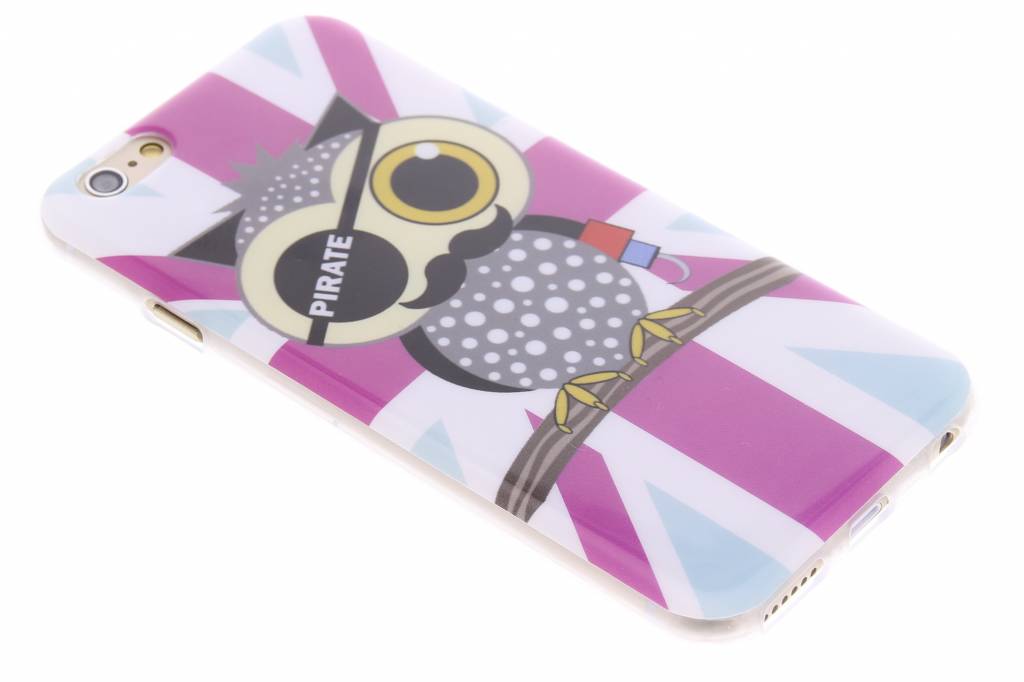 Image of Uil design TPU siliconen hoesje voor de iPhone 6 / 6s