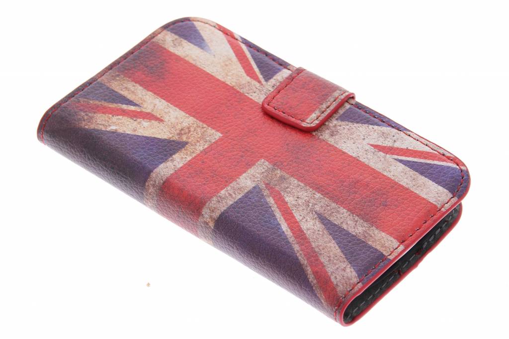 Image of Vintage Britse vlag booktype hoes voor de Samsung Galaxy S3 Mini