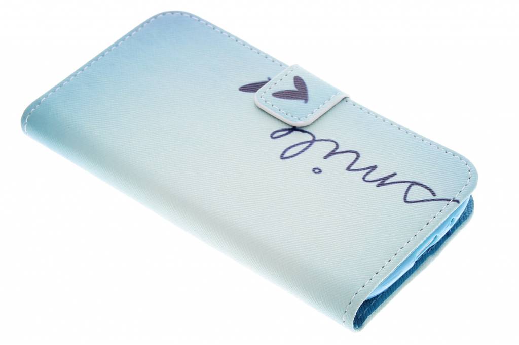 Image of Smile design TPU booktype hoes voor de Samsung Galaxy S3 / Neo