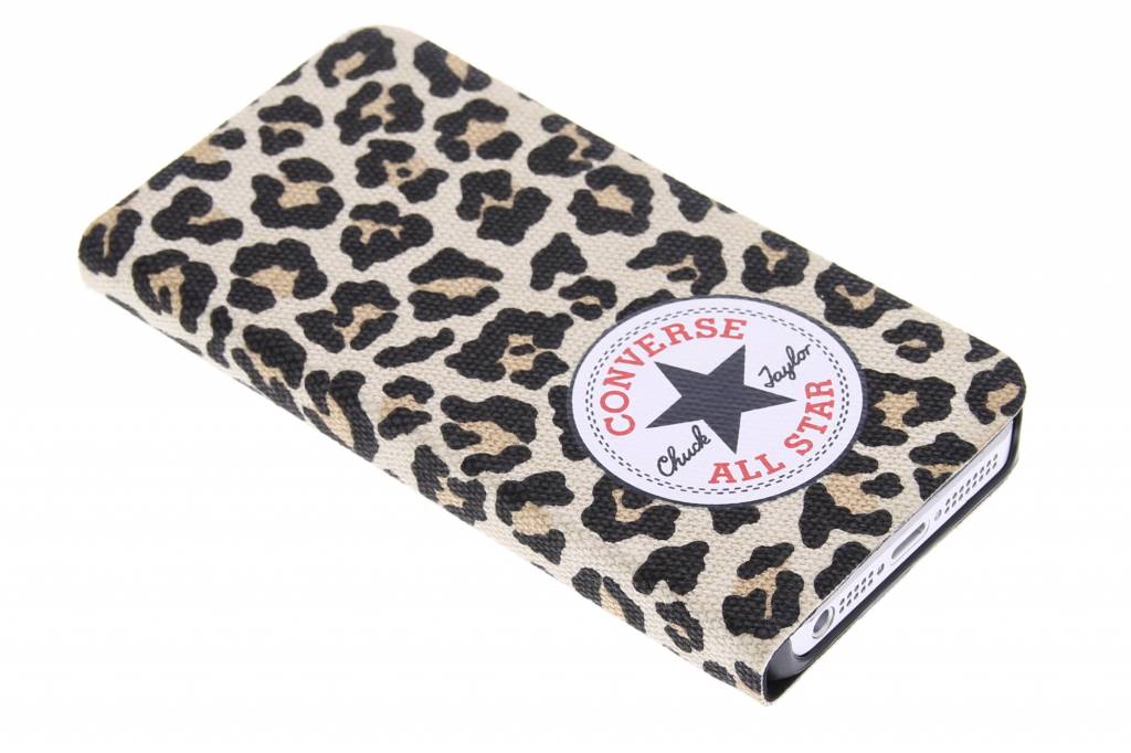 Image of Booklet Case voor de iPhone 5 / 5s / SE - Leopard