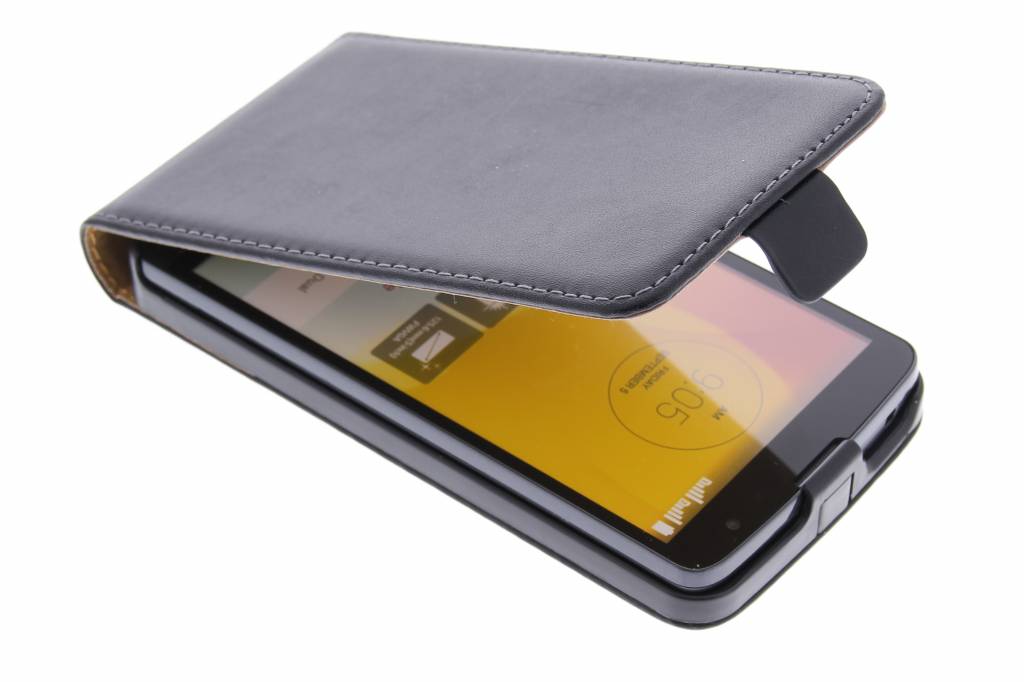 Image of Zwarte luxe flipcase voor de LG L Bello / L80 Plus