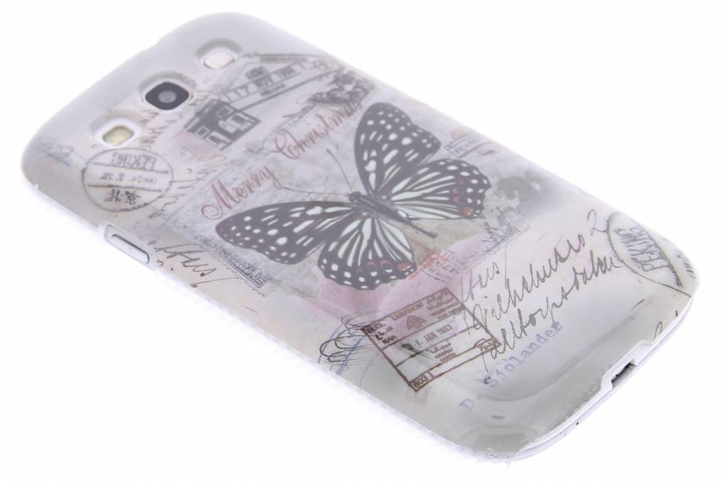 Image of Vlinder design gladde hardcase voor de Samsung Galaxy S3 / Neo